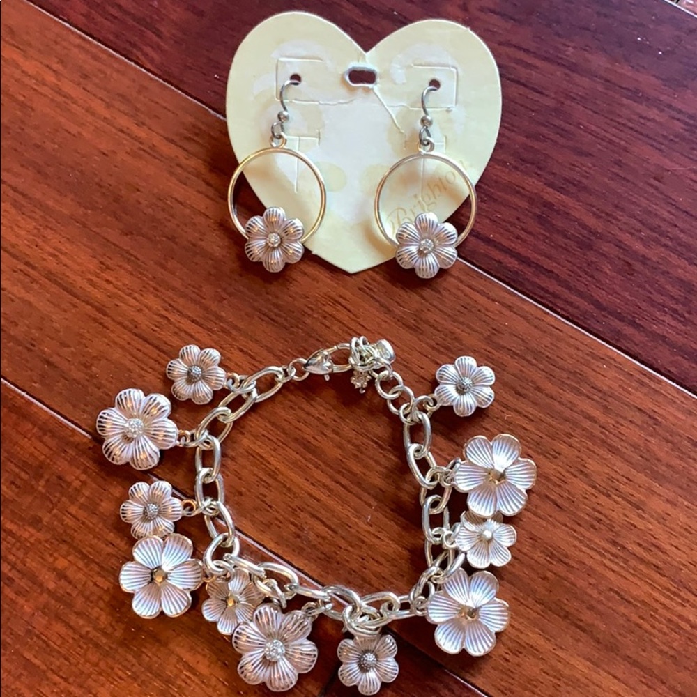 matching bracelet and earrings